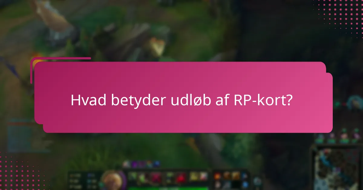 Hvordan kan jeg kontrollere gyldigheden af mit RP-kort?