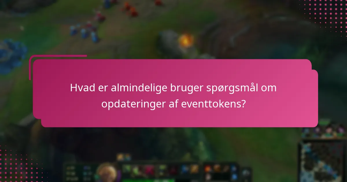 Hvad er de nye politikker vedrørende eventtokens?