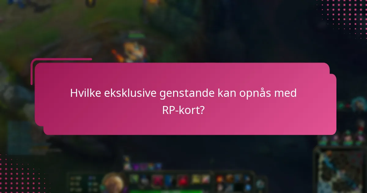 Hvordan indløser man RP-kort for belønninger?