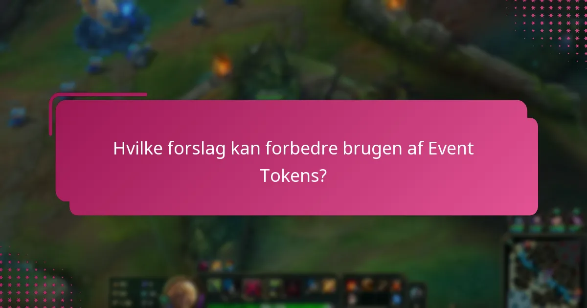 Hvordan sammenlignes Event Tokens med andre engagementsløsninger?
