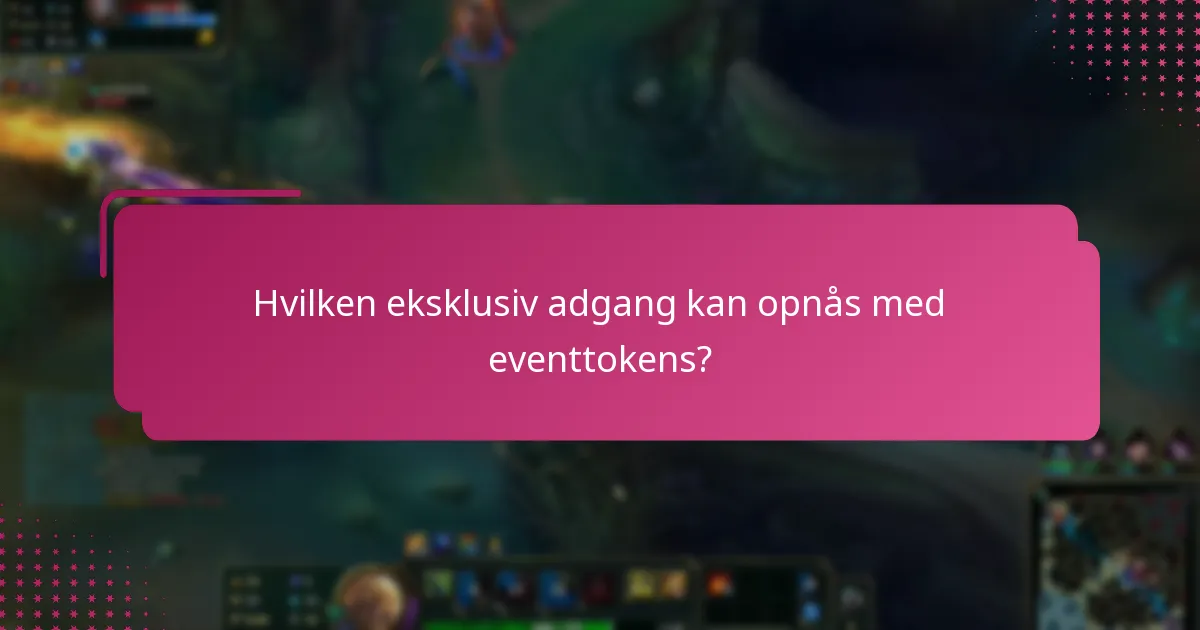 Hvordan sammenlignes eventtokens med andre in-game valutaer?