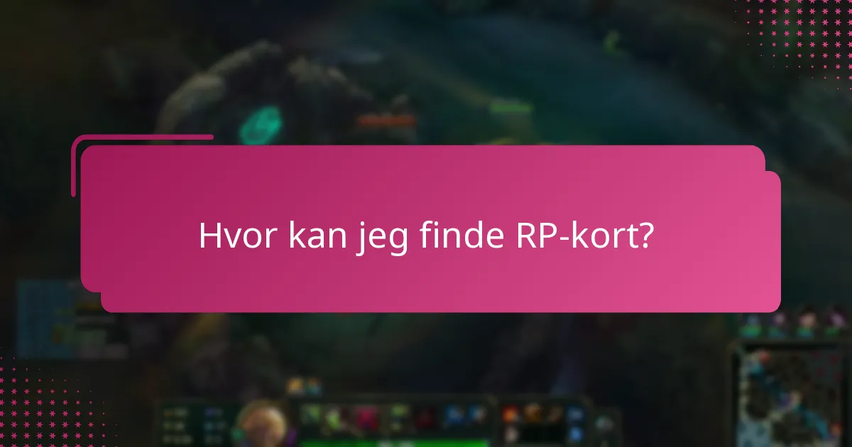 Hvordan kan jeg deltage i fællesskabsudlodninger for RP-kort?